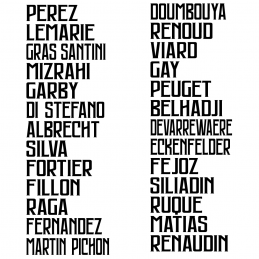 FLOCAGE JOUEUR N2 OFFERT