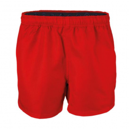 SHORT RUGBY ELITE SPORTY RED