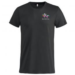 T-shirt coton noir Enfant -...