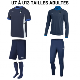 Pack U7 à U13 tailles...