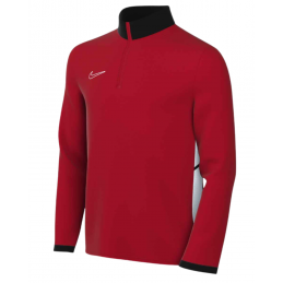 SWEAT 1/4 ZIP NIKE ACADEMY 25 ROUGE/NOIR ENFANT