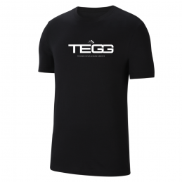 T-shirt coton noir enfant -...