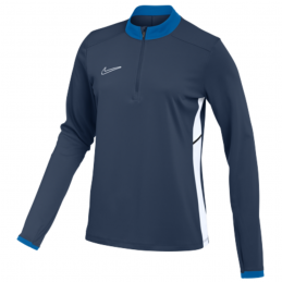 SWEAT 1/4 ZIP NIKE ACADEMY 25 MARINE/ROYAL FEMME