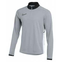 SWEAT 1/4 ZIP NIKE ACADEMY 25 GRIS/NOIR HOMME