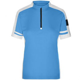 MAILLOT CYCLISME 1/4 ZIP Femme