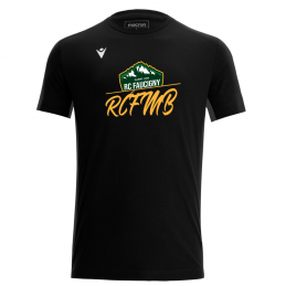 T-shirt coton noir - MACRON...