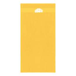 Serviette de bain jaune - USSV