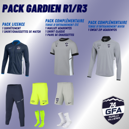 Pack gardien R1/R3 - GFA 25/26