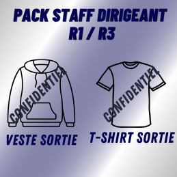 Pack staff dirigeant R1/R3...