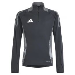Sweat 1/4 Zip Adidas Tiro 24 Competition Noir/Gris Enfant