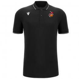 Polo coton noir - MACRON - TCS