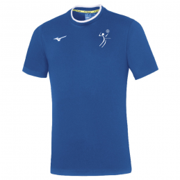 T-shirt coton bleu adulte -...