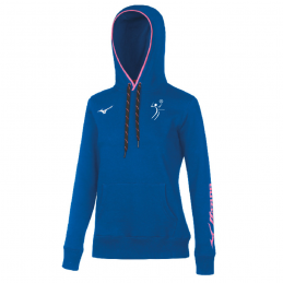 Sweat coton bleu femme -...